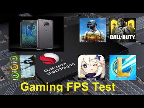 Snapdragon 625/Adreno 506 Gaming FPS test (Moto G5S Plus).